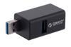 Kép ORICO MINI HUB USB-A 3.1, 5GBPS, 3X USB-A, ALU (MINI-U32L-BK-BP)