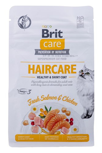 Kép BRIT Care GF Haircare Healthy&Shiny dla kota 400g