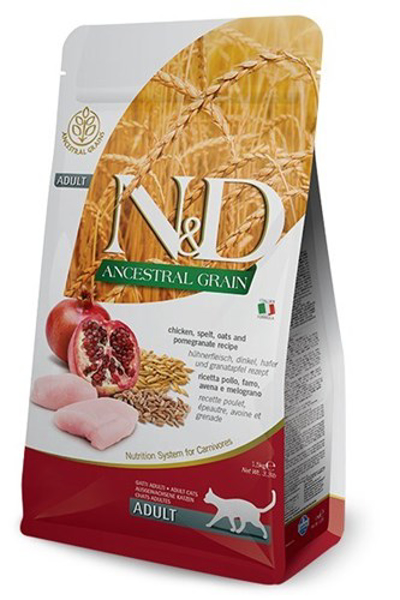 Kép FARMINA N&D Ancestral Grain Chicken - dry cat food - 1,5 kg (PND0150044)