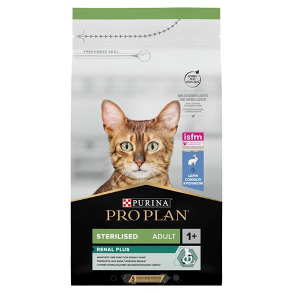 Kép PURINA Pro Plan Sterilised Renal Plus - dry cat food - 10 kg