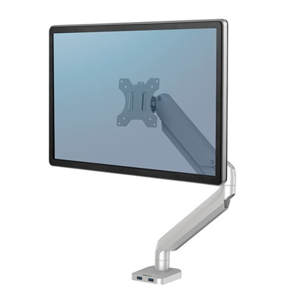Kép Fellowes Ergonomics arm for 1 monitor - Platinum series, silver (8056401)
