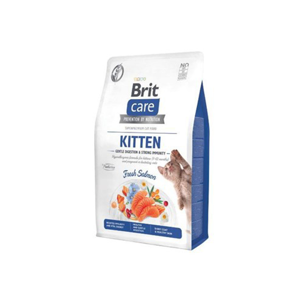Kép BRIT Care Cat Grain-Free Kitten Immunity - dry cat food - 7 kg