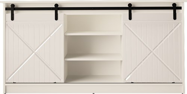 Kép Chest of drawers 160x80x35 GRANERO white/gloss white (GRANERO KOM BI)