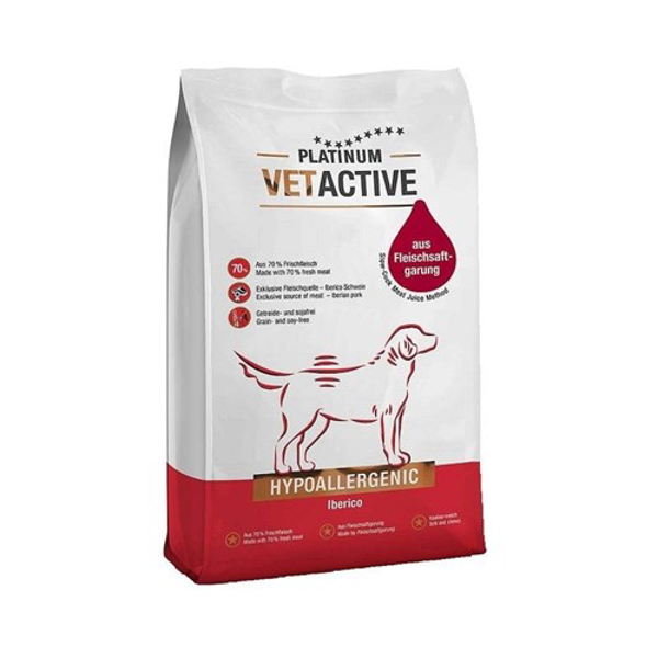 Kép PLATINUM Vetactive Hypoallergenic Iberico - dry dog food - 5 kg