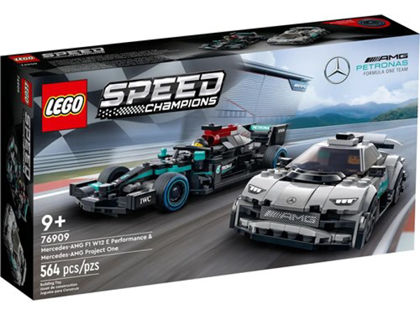 Kép LEGO SPEED CHAMPIONS 76909 MERCEDES-AMG F1 W12 E PERFORMANCE & MERCEDES-AMG PROJECT ONE (76909)