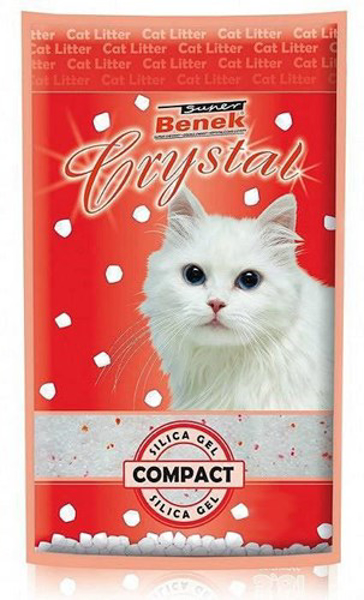 Kép SUPER BENEK Crystal Compact - Cat litter - 7,6 l