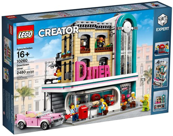 Kép LEGO CREATOR EXPERT 10260 DOWNTOWN DINER (10260)