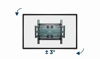 Kép Gembird WM-80ST-01 Full-motion TV wall mount, 40”-80” (50 kg) (WM-80ST-01)