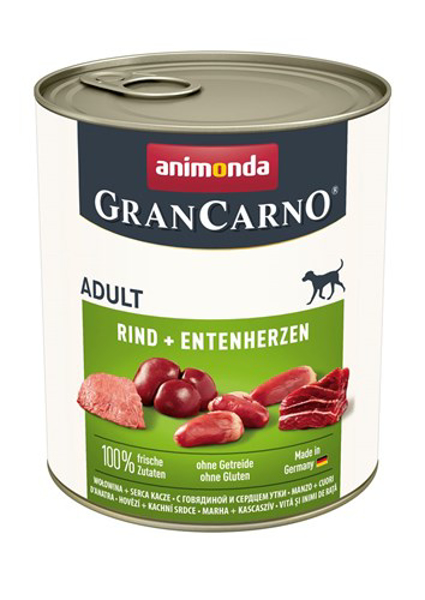 Kép animonda GranCarno Original Beef, Duck Adult 800 g