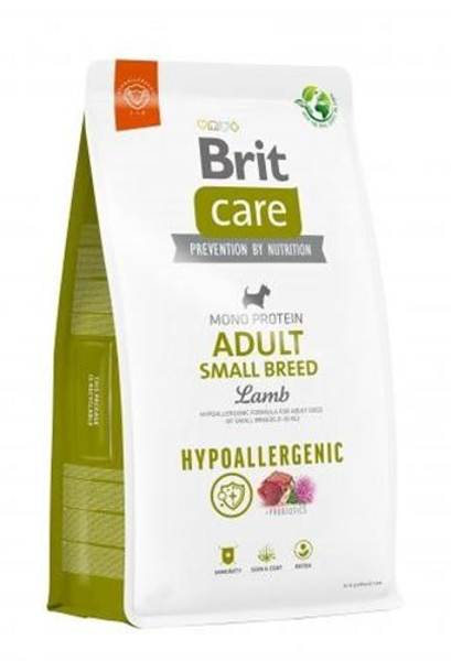 Kép BRIT Care Hypoallergenic Adult Small Breed Lamb&Rice - dry dog food - 3 kg