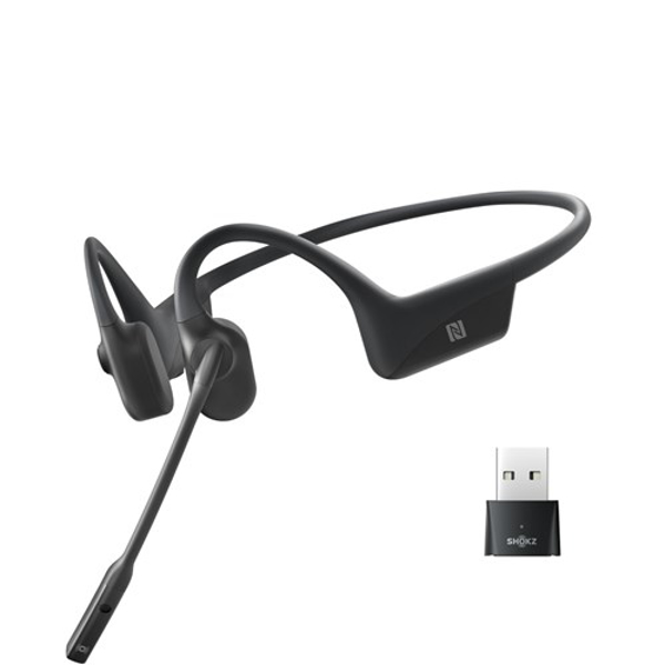 Kép SHOKZ OpenComm UC - Black Headset Wireless Ear-hook Office/Call center Bluetooth (CG72382)