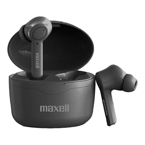 Kép Maxell Bass 13 Sync Up Wireless Bluetooth In-Ear Fülhallgató with Charging Case Black (MAXELL HOME STUDIO)