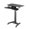 Kép Maclean MC-835 Portable Desk Electric Height Adjustable 72 -122cm max. 37 kg Control Panel Sit Stand Work Station (MC-835)