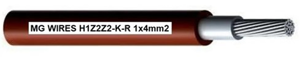Kép MG Wires // 1x4mm2, 0.6/1kV red H1Z2Z2-K-R-4mm2 RD, 50m package (H1Z2Z2-K-R-4MM2/50M)
