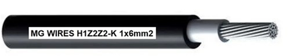 Kép MG Wires // 1x6mm2, 0.6/1kV black H1Z2Z2-K-6mm2 BK, 100m package (H1Z2Z2-K-6MM2/100M)