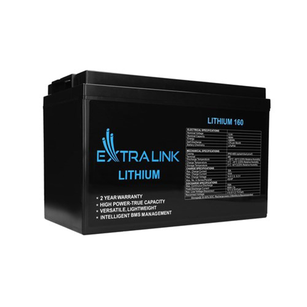 Kép Extralink EX.30462 industrial rechargeable battery Lithium Iron Phosphate (LiFePO4) 160000 mAh 12.8 V (EX.30462)