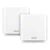 Kép ASUS ZenWiFi AX XT8 (W-2-PK) wireless router Gigabit Ethernet Tri-band (2.4 GHz / 5 GHz / 5 GHz) White (ZenWiFi-AX-XT8 2PK White)