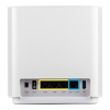 Kép ASUS ZenWiFi AX XT8 (W-2-PK) wireless router Gigabit Ethernet Tri-band (2.4 GHz / 5 GHz / 5 GHz) White (ZenWiFi-AX-XT8 2PK White)