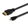 Kép Savio CL-39 HDMI cable 1 m HDMI Type A (Standard) HDMI Type D (Micro) Black