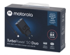 Kép Motorola Charger TurboPower 50W Duo USB-C + USB-A w/ USB-C cable, Black (SJMC502)