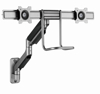Kép Gembird MA-WA2-02 Adjustable wall 2-display mounting arm, 17”-32”, up to 8 kg (MA-WA2-02)