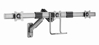Kép Gembird MA-WA3-01 Adjustable wall 3-display mounting arm, 17”-27”, up to 6 kg (MA-WA3-01)