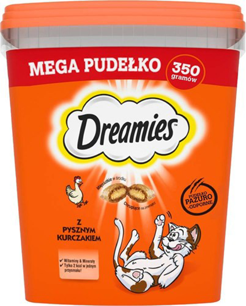 Kép DREAMIES Mixed Flavours with Chicken and Cheese - cat treat - 2x350 g