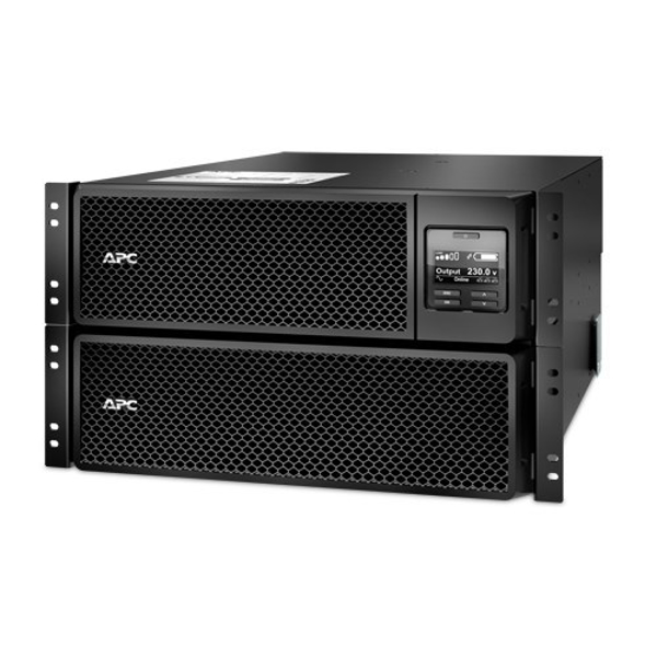 Kép APC Smart-UPS On-Line szünetmentes tápegység (UPS) Double-conversion (Online) 8 kVA 8000 W 10 AC outlet(s) (SRT8KRMXLI)