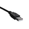 Kép Lanberg CA-USBA-20CU-0018-BK USB cable 1.8m 2.0 USB A Black