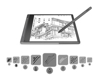 Kép Lenovo Smart Paper 64 GB 26.2 cm (10.3'') 4 GB Wi-Fi 5 (802.11ac) Grey (ZAC00006PL)