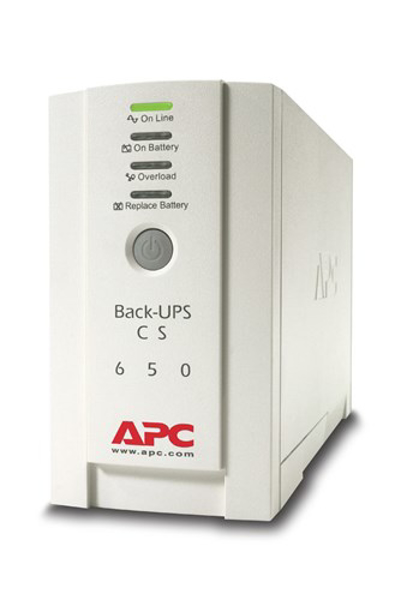 Kép APC Back-UPS szünetmentes tápegység (UPS) Standby (Offline) 0.65 kVA 400 W 4 AC outlet(s) (BK650EI)