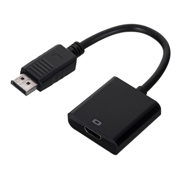 Kép Adapter GEMBIRD A-DPM-HDMIF-002 (DisplayPort M - HDMI F 0,10m black color)