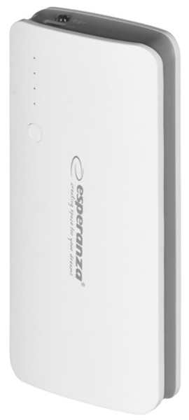 Kép Külső akkumulátor Esperanza Radium EMP106WE (8000mAh, microUSB, USB 2.0, white color)