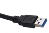 Kép Lanberg CA-USBA-30CU-0018-BK USB cable 1.8m 3.0 USB A Black