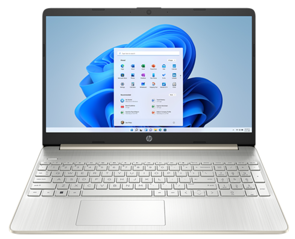 Kép HP 15s-fq2619nw i3-1115G4 Notebook 39.6 cm (15.6'') Full HD Intel® Core™ i3 16 GB DDR4-SDRAM 512 GB SSD Wi-Fi 5 (802.11ac) Windows 11 Home Gold (6Y7X5EA_16_512)