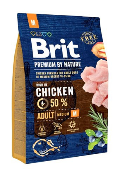 Kép Brit Premium by Nature ADULT M 3kg