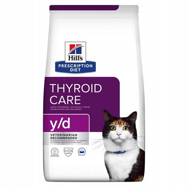 Kép HILL'S PRESCRIPTION DIET Feline y/d Dry cat food 1,5 kg