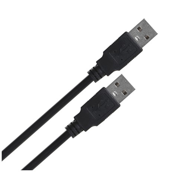 Kép Lanberg CA-USBA-20CU-0010-BK USB cable 1m 2.0 USB A Black