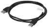 Kép Lanberg CA-USBA-20CU-0010-BK USB cable 1m 2.0 USB A Black