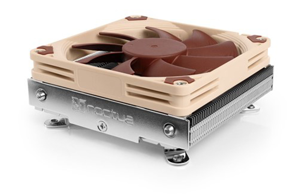 Kép Noctua NH-L9i Processzor Cooler 9.2 cm Beige, Brown, Silver