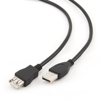 Kép Gembird 3m USB 2.0 A M/FM USB kábel USB A Black