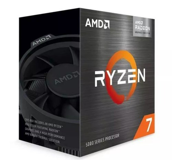 Kép AMD Ryzen 7 5700G Processzor 3.8 GHz 16 MB L3 Box (100-100000263BOX)