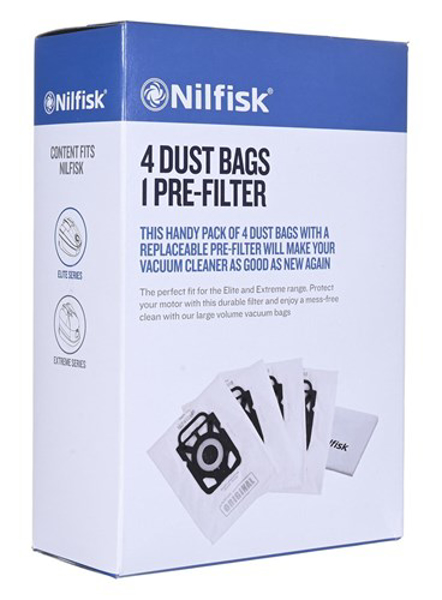 Kép Nilfisk Standard Dustbags for Elite Extreme King (107412688)
