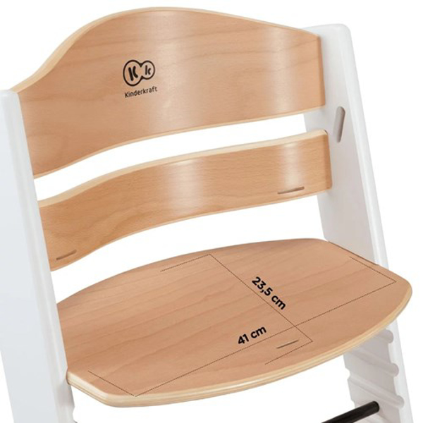 Kép Kinderkraft krzesełko do karmienia ENOCK wooden (KKKENOCNAT0000)