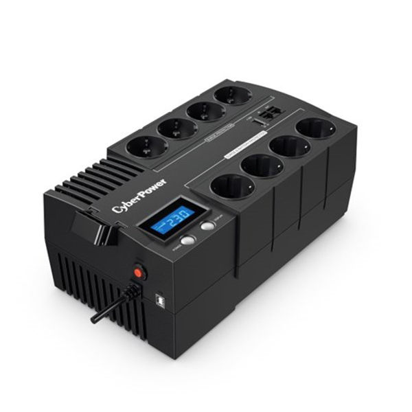 Kép CyberPower BR1200ELCD uninterruptible power supply (UPS) Line-Interactive 1200 VA 720 W 8 AC outlet(s)