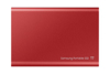 Kép Samsung Portable SSD T7 500 GB Red (MU-PC500R/WW)