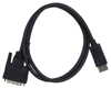 Kép Gembird CC-DPM-DVIM-1M video kábel adapter DisplayPort DVI Black
